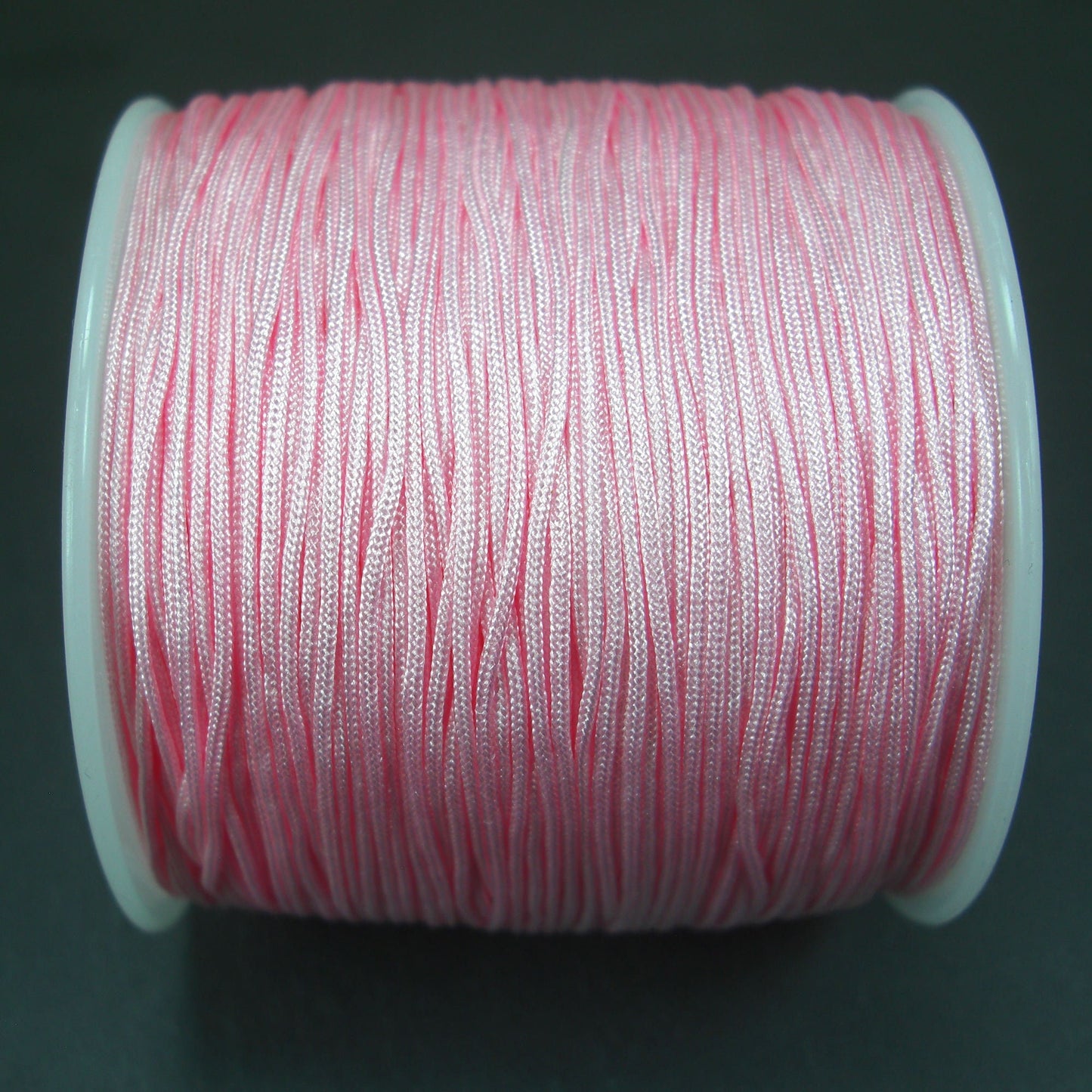 10 Meter Makramee Band 0,8 mm, baby rosa, 10103