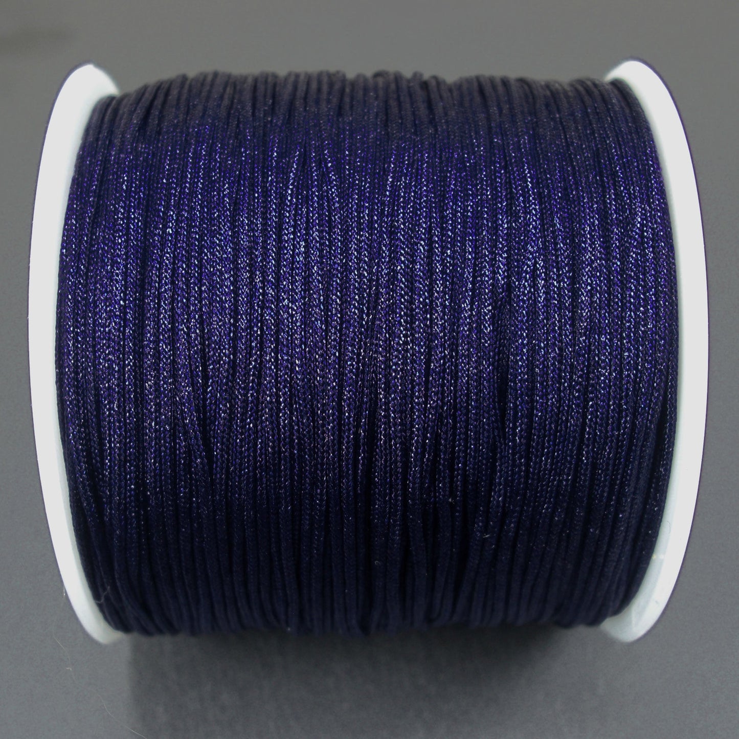 10 Meter Makramee Band  0,8 mm, navy, dunkelblau, 10098