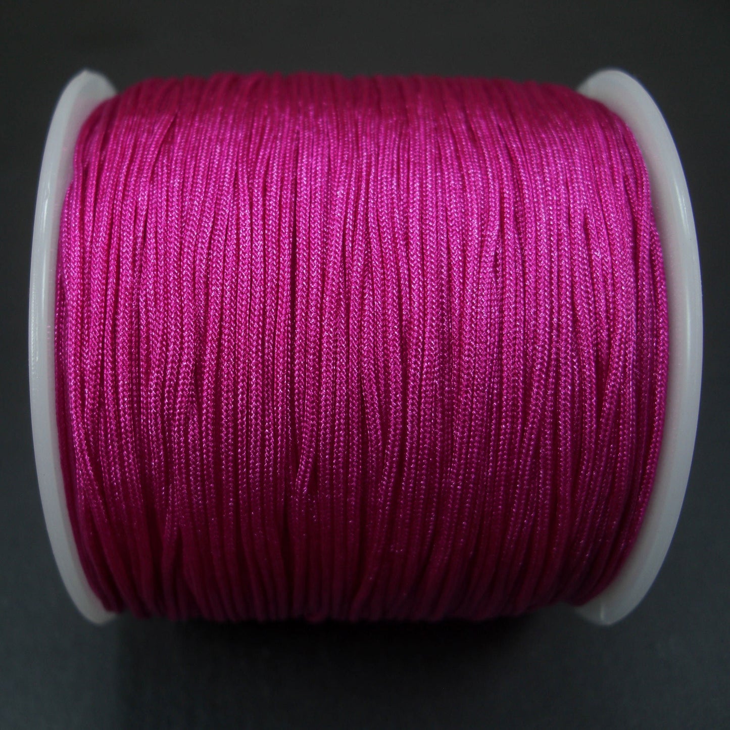 10 Meter Makramee Band 0,8 mm, fuchsia, 10108