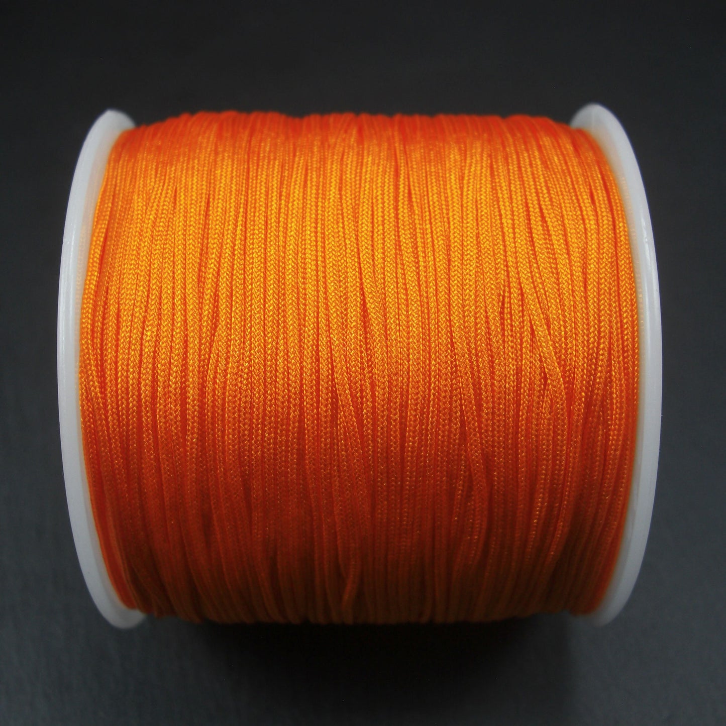 10 Meter Makramee Band 0,8 mm, orange, 10410