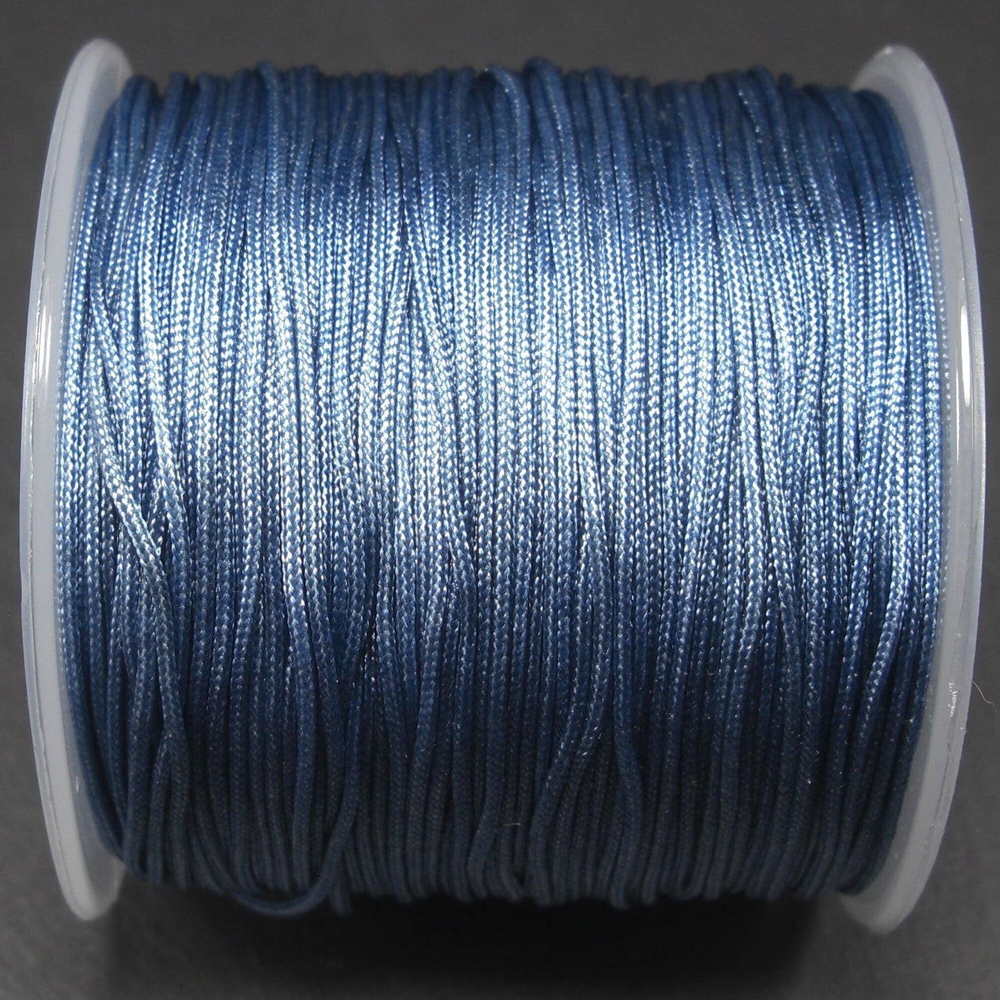 10 Meter Makramee Band 0,8 mm, Seeblau, 10787