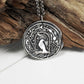 Anhänger Rabe, Wicca, Hexe, Mond, 925 Sterling Silber, 40102