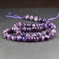 AAA Amethyst Perlen 8 mm, 1 Strang ca. 47 Stück, tiefes Violett, 10912