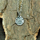 Anhänger Pfote Pfotenabdruck Hund Katze 925 Sterling Silber, 40006