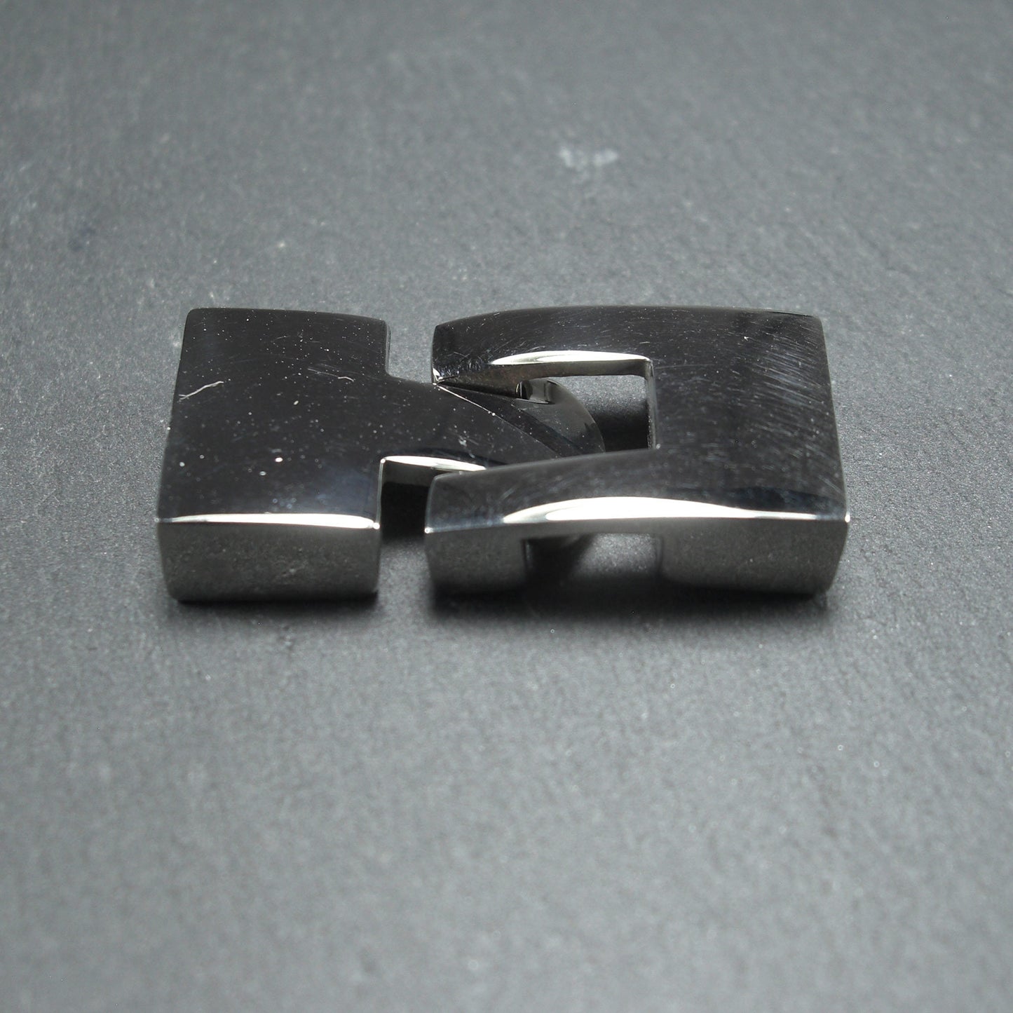 Verschluss Endkappe Edelstahl für 15 x 4 mm Band, 10293