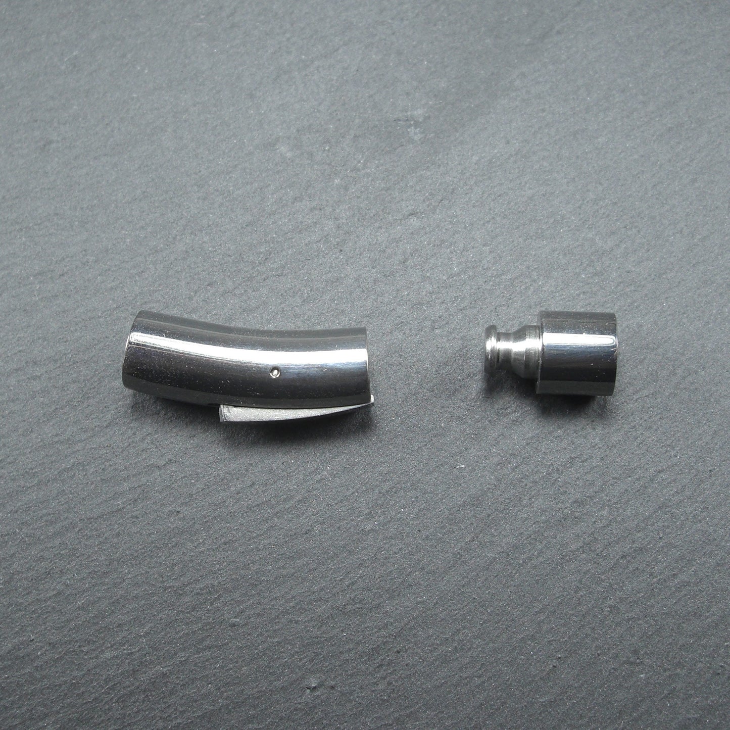 Verschluss Endkappe Edelstahl für 6 mm Band, 10323