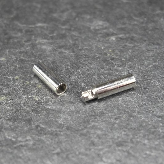 Verschluss, Bajonettverschluss, chirurgischer Edelstahl für 2,5 mm Band, 10730