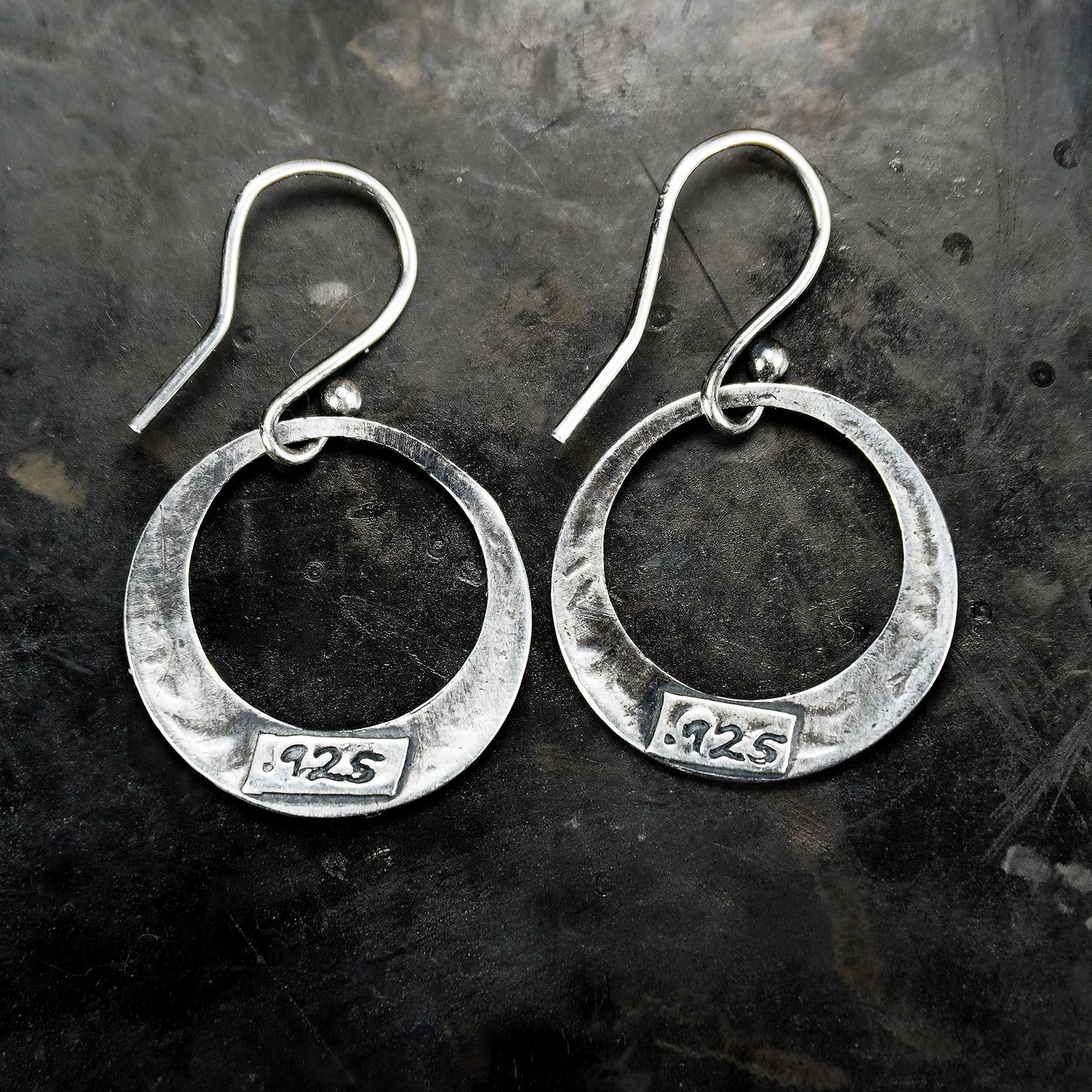 Ohrringe, Ohrhänger, floral, boho, recyceltes 925 Sterling Silber, 40114